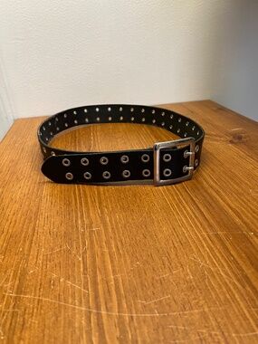 Men's Black Belt, Size M, Length 41"